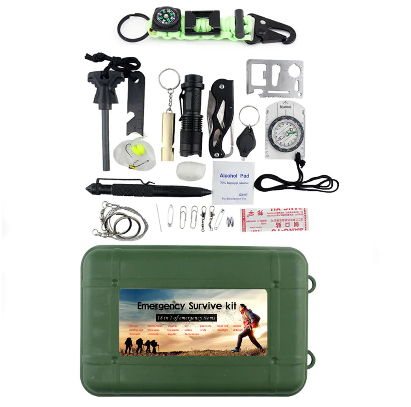 Multifunctional First Aid Kit for Outdoor Emergencies